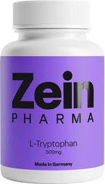 ZeinPharma L-Tryptophan 500 mg Kapseln vegan 180 Stück – Bild 1 von 3