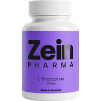 Produktbild von ZeinPharma L-Tryptophan 500 mg Kapseln vegan 180 Stück