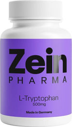 ZeinPharma L-Tryptophan 500 mg Kapseln vegan 90 Stück – Bild 1 von 2