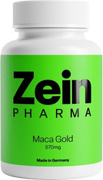 ZeinPharma Maca Gold Kapseln mit 570 mg Maca vegetarisch 180 Kapseln – Bild 1 von 3