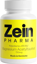 ZeinPharma Magnesium Acetyltaurinat Kapseln vegan zuckerfrei glutenfrei laktosefrei – Bild 1 von 2