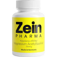 Produktbild von ZeinPharma Magnesium Acetyltaurinat Kapseln vegan zuckerfrei glutenfrei laktosefrei