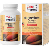 Produktbild von ZeinPharma Magnesium Citrat Kapseln vegetarisch 120 Stück