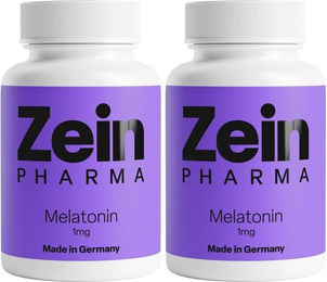 ZeinPharma Melatonin 1 mg Kapseln vegan glutenfrei laktosefrei 120 Stück – Bild 1 von 1