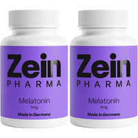 Produktbild von ZeinPharma Melatonin 1 mg Kapseln vegan glutenfrei laktosefrei 120 Stück