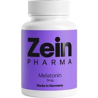 Produktbild von ZeinPharma Melatonin Kapseln 5 mg 60 Stück