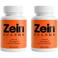 Produktbild von ZeinPharma Omega 3 Fischöl Kapseln 500 mg vegetarisch und glutenfrei