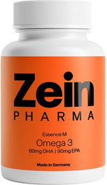 ZeinPharma Omega 3 Fischöl Kapseln 900 mg für Männer 300 Stück vegan glutenfrei – Bild 1 von 2