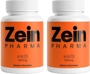 ZeinPharma Omega 3 Krillöl Kapseln ohne Zusatzstoffe 120 Stück – Bild 1 von 1