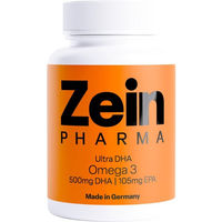 Produktbild von ZEINpharma Omega 3 Ultra DHA Kapseln mit 500 mg DHA und 105 mg EPA 60 Kapseln