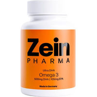 Produktbild von ZeinPharma Omega 3 Ultra DHA mit 500 mg DHA und 105 mg EPA, 120 Kapseln, für Schwangere und Stillende