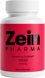 ZeinPharma OptiMSM Kapseln mit Schwefel 1000 mg 120 Stück vegan vegetarisch – Bild 1 von 5