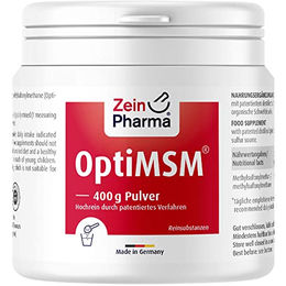 ZeinPharma OptiMSM MSM Pulver 400 g – Bild 1 von 2