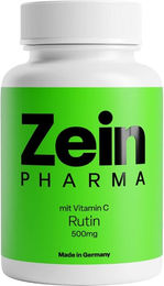 ZeinPharma Rutin mit Vitamin C 500 mg Kapseln vegan 120 Stück – Bild 1 von 2