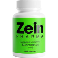 Produktbild von ZeinPharma Sulforaphan Brokkoli und Vitamin C 50/500 mg Kapseln 120 Stück vegan glutenfrei laktosefrei