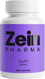 ZeinPharma Taurin 1000 mg Kapseln 120 Stück vegan glutenfrei laktosefrei – Bild 1 von 3
