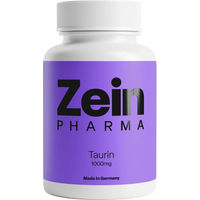 Produktbild von ZeinPharma Taurin 1000 mg Kapseln 120 Stück vegan glutenfrei laktosefrei