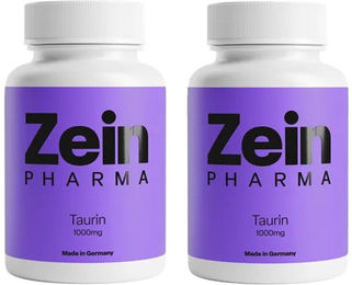 ZeinPharma Taurin 1000 mg Kapseln vegan glutenfrei laktosefrei – Bild 1 von 1