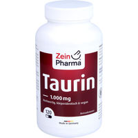 Produktbild von ZeinPharma Taurin 1000 mg Kapseln vegan ohne Zusatzstoffe 120 Stück