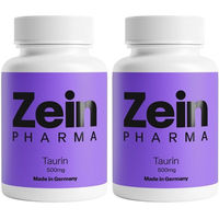 Produktbild von ZeinPharma Taurin 500 mg Kapseln vegan glutenfrei laktosefrei 120 Stück