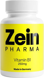 ZeinPharma Vitamin B1 Thiamin 250 mg Kapseln 60 Stück vegan laktosefrei glutenfrei – Bild 1 von 2