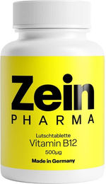 ZeinPharma Vitamin B12 500 µg Lutschtabletten 180 Stück vegan vegetarisch – Bild 1 von 2