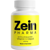 Produktbild von ZeinPharma Vitamin C 400 mg mit Citrus Bioflavonoiden Depot Effekt Kapseln 120 Stück