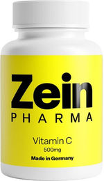 ZeinPharma Vitamin C Kapseln mit Ascorbinsäure 500 mg 90 Stück für Schwangere und Stillende – Bild 1 von 2