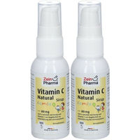 Produktbild von ZeinPharma Vitamin C Natural Family Flüssig mit Acerola und Hagebutte vegan glutenfrei laktosefrei für Kinder und Erwachsene