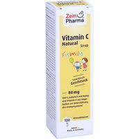 Produktbild von ZeinPharma Vitamin C Natural Family Sirup 80 mg mit Acerola und Hagebutte glutenfrei und laktosefrei