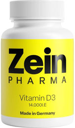 ZeinPharma Vitamin D3 14000 IE Softgel Kapseln 120 Stück – Bild 1 von 2