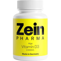 Produktbild von ZeinPharma Vitamin D3 2000 I.E. Vegan Kapseln 120 Stück