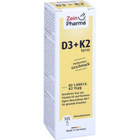 Produktbild von ZeinPharma Vitamin D3 + K2 Spray mit 1000 IE pro Portion