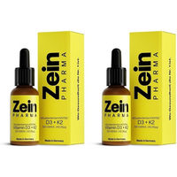 Produktbild von ZeinPharma Vitamin D3 und K2 Tropfen mit 1000 IE Vitamin D3 und 25 µg Vitamin K2