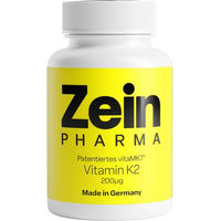 Produktbild von ZeinPharma Vitamin K2 MK-7 200 µg Kapseln vegan 60 Stück