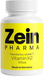 ZeinPharma Vitamin K2 MK-7 500 µg Kapseln vegan 60 Stück – Bild 1 von 1