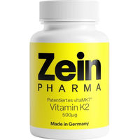 Produktbild von ZeinPharma Vitamin K2 MK-7 500 µg Kapseln vegan 60 Stück