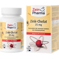 Produktbild von ZeinPharma Zink Bisglycinat 25 mg vegetarische Kapseln 120 Stück