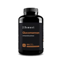 Produktbild von Zenement Glucomannan 4200 mg Konjakwurzelfaser mit Vitamin B3 und Chrom vegan 180 Kapseln
