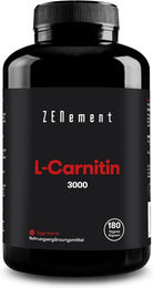 Zenement L-Carnitin Kapseln vegan ohne Zusatzstoffe 180 Stück – Bild 1 von 3
