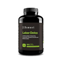 Produktbild von Zenement Leber Detox Kapseln mit Mariendistel, Artischocke, Löwenzahn und Bioflavonoiden vegan 180 Kapseln