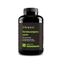 Produktbild von Zenement Multi-Enzym-Komplex Verdauungsenzyme mit Bromelain und Papain ohne Zusatzstoffe 180 Kapseln