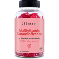 Produktbild von Zenement Multivitamin Gummis für Kinder vegetarisch glutenfrei laktosefrei 120 Stück