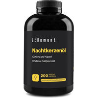 Produktbild von Zenement Nachtkerzenöl Softgel-Kapseln laktosefrei und glutenfrei ohne Zusatzstoffe