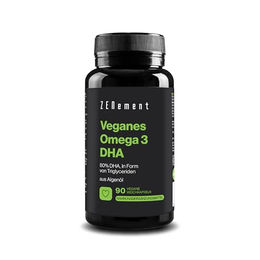 Zenement Omega-3 DHA 80% Algenöl Kapseln vegan für Schwangere und Stillende 90 Stück – Bild 1 von 4