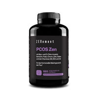 Produktbild von Zenement PCOS Zen Myo-Inositol & D-Chiro-Inositol Vegan Kapseln für Frauen 180 Stück