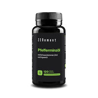 Produktbild von Zenement Pfefferminzöl mit Schwarzkümmelöl, Zimt und Ingwer Kräuter-Komplex Kapseln pflanzlicher Ursprung 120 Stück