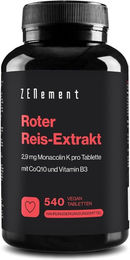 Zenement Roter Reis-Extrakt Kapseln vegan und glutenfrei 540 Stück – Bild 1 von 3