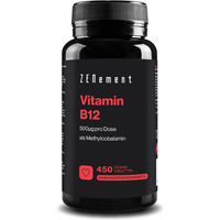 Produktbild von Zenement Vitamin B12 Tabletten 450 mg vegan ohne Zusatzstoffe