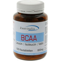 Produktbild von Zenvitalis BCAA Lutschtabletten laktosefrei und glutenfrei 100 Stück